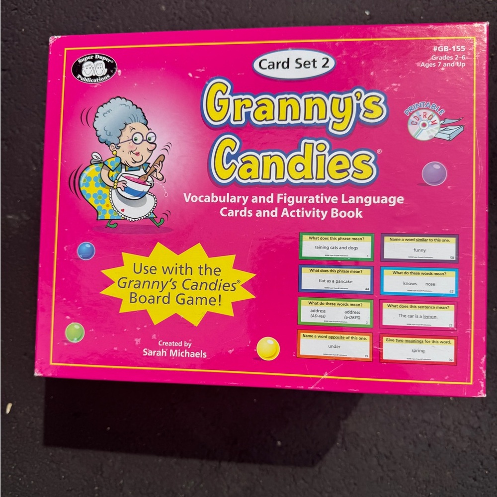 Granny's Candies Card Set 2